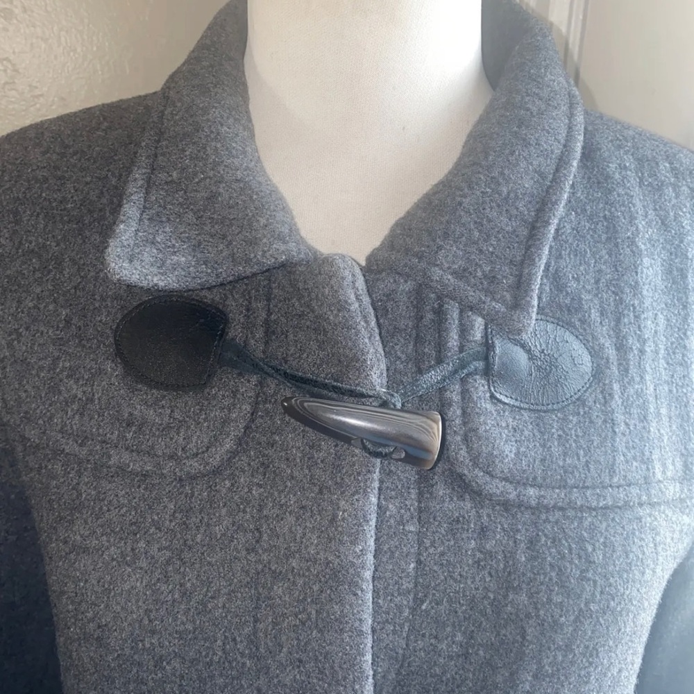 Gray Wool Coat - image 3